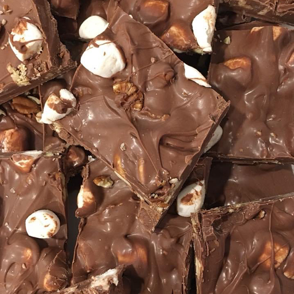 Handmade Artisan Chocolate Bark from Little Cahaba Chocolates Leeds Alabama